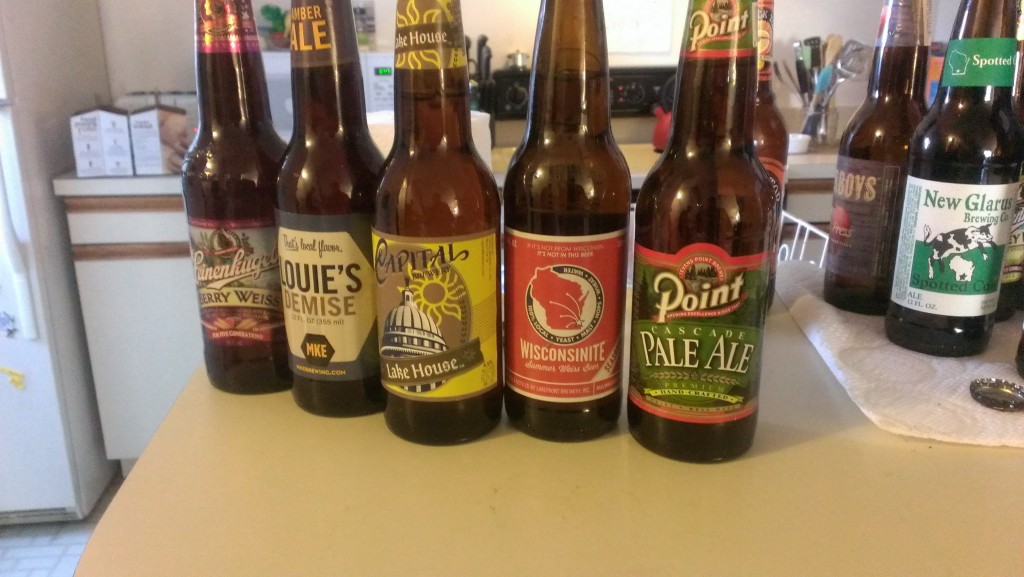 I took pics of all the beers, but I forgot what most of them tasted like...